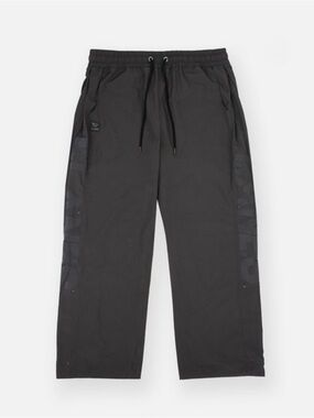 Paper Planes Side Snap Parachute Pants Mens 3XL Black 3M Reflective Jay Z NWT